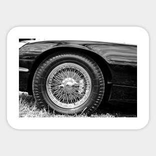 E-Type Jaguar Classic Motor Car Sticker